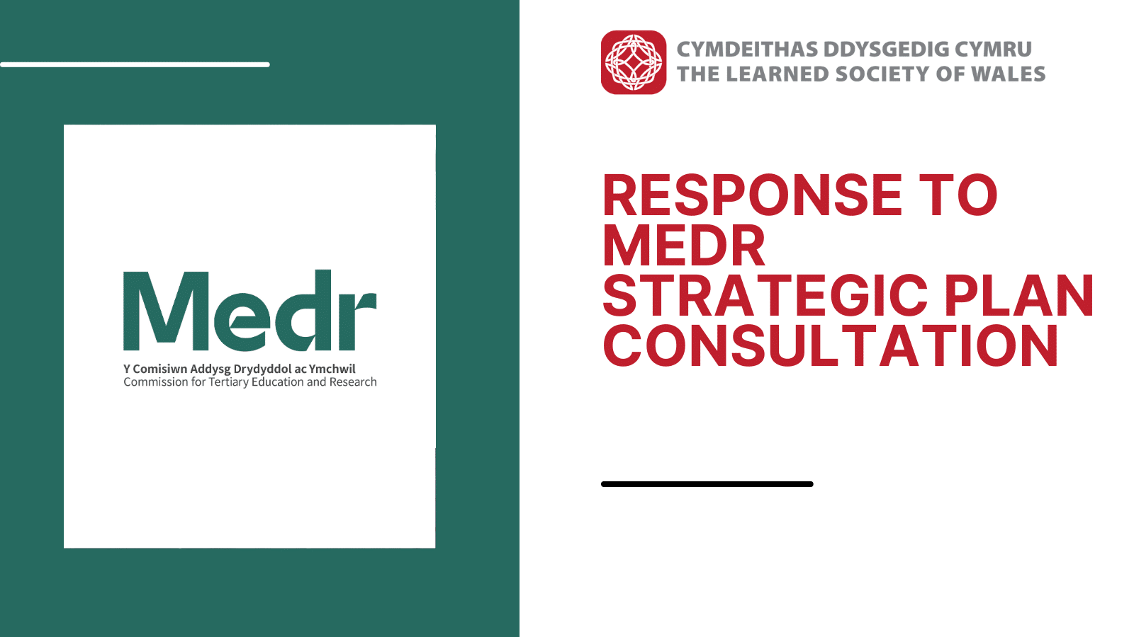 Response to Medr Strategic Plan Consultation