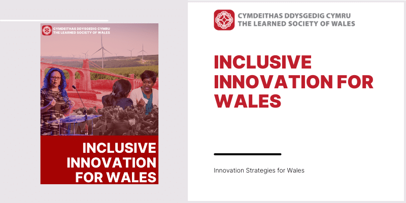 Graphic for the Inclusive Innovation for Wales report